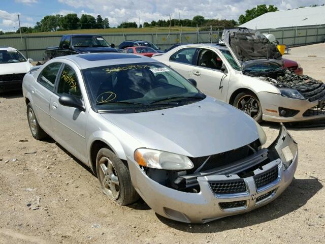 1B3EL46R75N681554 - 2005 DODGE STRATUS SX GRAY photo 1