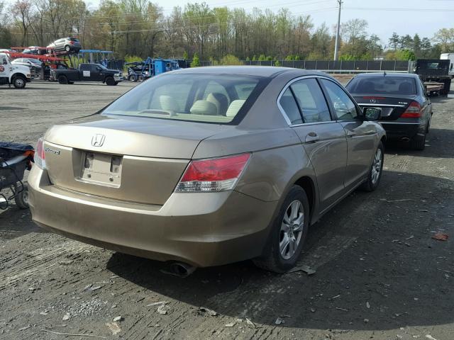 1HGCP2F43AA168842 - 2010 HONDA ACCORD LXP GOLD photo 4