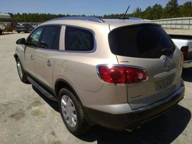5GAKRCED2CJ119776 - 2012 BUICK ENCLAVE TAN photo 3