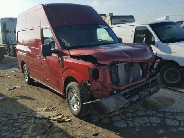 1N6BF0LY1GN815357 - 2016 NISSAN NV 2500 S RED photo 1