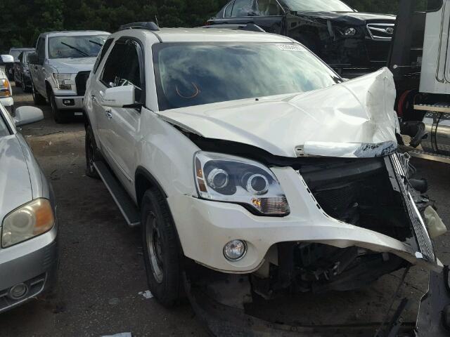 1GKLVMED6AJ130981 - 2010 GMC ACADIA SLT 白色 照片 1