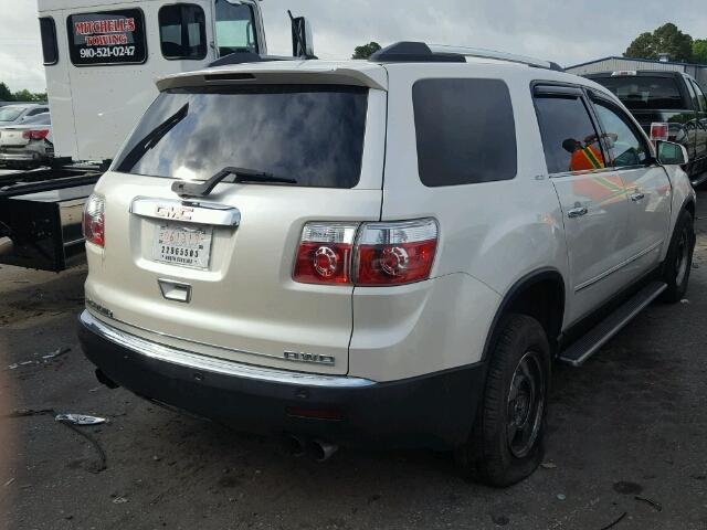 1GKLVMED6AJ130981 - 2010 GMC ACADIA SLT 白色 照片 4