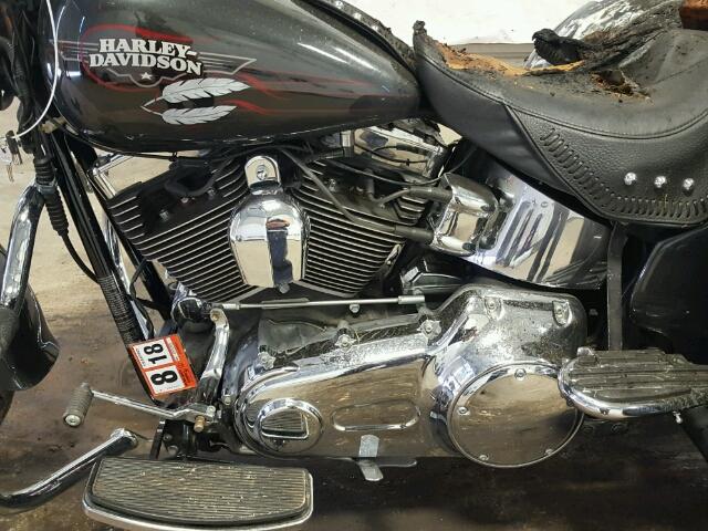 1HD1BX51X9Y046442 - 2009 HARLEY-DAVIDSON FLSTF BLACK photo 7