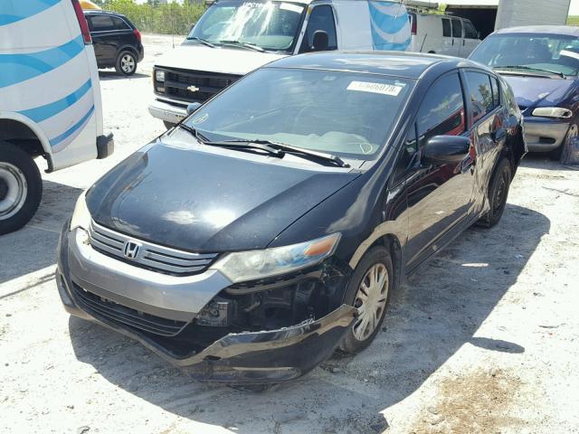 JHMZE2H5XAS022905 - 2010 HONDA INSIGHT LX BLACK photo 2