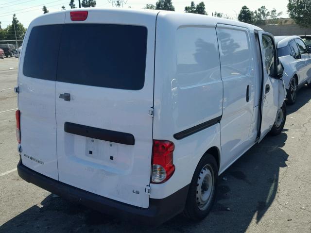 3N63M0YN2HK714540 - 2017 CHEVROLET CITY EXPRE WHITE photo 4