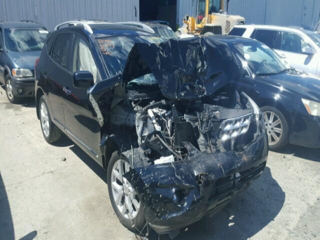 JN8AS5MV0BW290701 - 2011 NISSAN ROGUE S BLACK photo 1