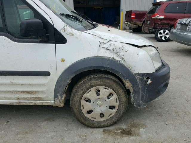 NM0LS7ANXDT142562 - 2013 FORD TRANSIT CO WHITE photo 9