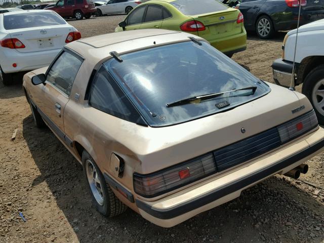 JM1FB331XC0638769 - 1982 MAZDA RX7 BROWN photo 3