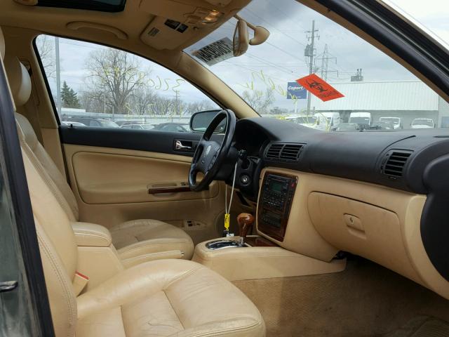 WVWTH63BX3P293973 - 2003 VOLKSWAGEN PASSAT GLX 绿色 照片 5