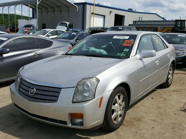 1G6DM56T850184604 - 2005 CADILLAC CTS SILVER photo 2
