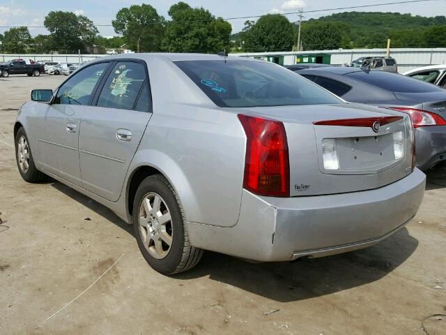 1G6DM56T850184604 - 2005 CADILLAC CTS SILVER photo 3