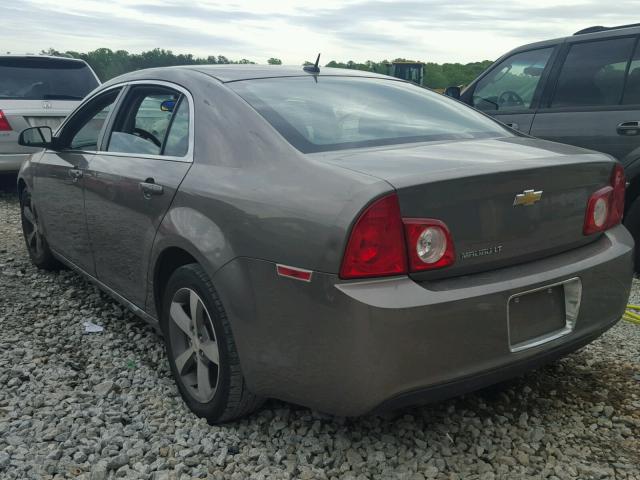 1G1ZC5E18BF228009 - 2011 CHEVROLET MALIBU 1LT ყავისფერი ფოტო 3