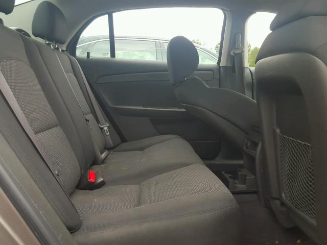 1G1ZC5E18BF228009 - 2011 CHEVROLET MALIBU 1LT ყავისფერი ფოტო 6