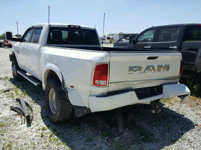 3C63RRKL4GG151144 - 2016 RAM 3500 LONGH WHITE photo 3