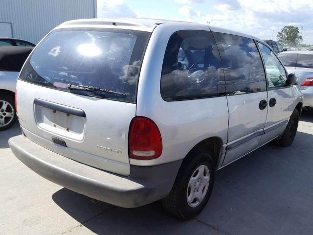 2B4FP25B1YR507905 - 2000 DODGE CARAVAN SILVER photo 4