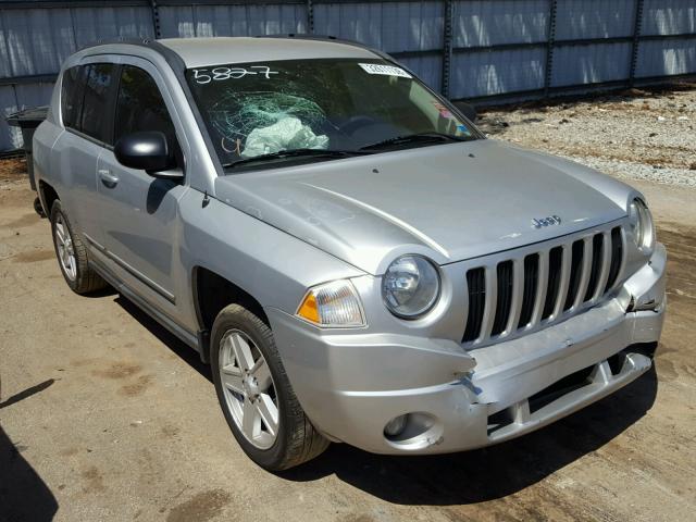 1J4NT4FB7AD575827 - 2010 JEEP COMPASS SP SILVER photo 1