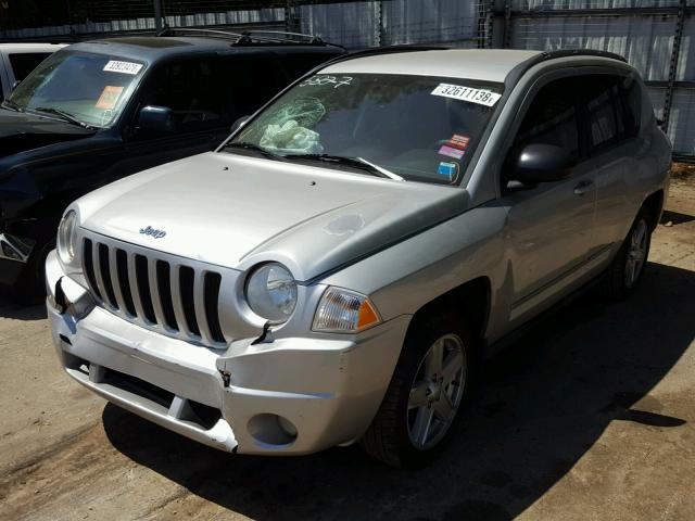 1J4NT4FB7AD575827 - 2010 JEEP COMPASS SP SILVER photo 2
