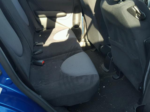 JHMGD38687S062188 - 2007 HONDA FIT S 蓝色 照片 6