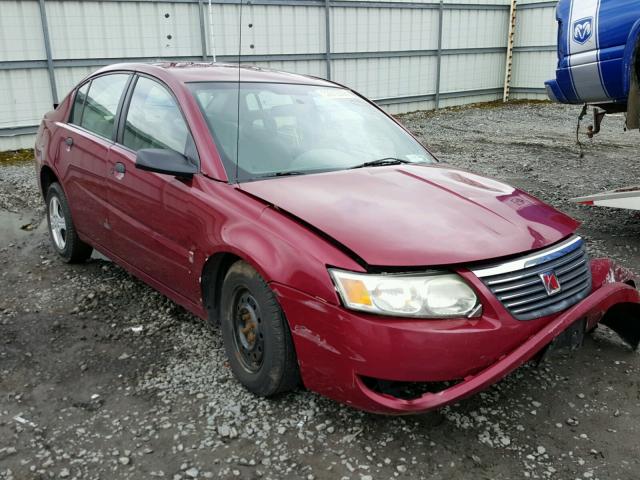 1G8AG52F55Z179101 - 2005 SATURN ION LEVEL BURGUNDY photo 1