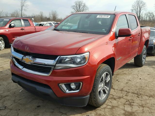 1GCGTCE39G1244275 - 2016 CHEVROLET COLORADO L RED photo 2
