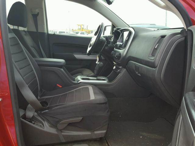 1GCGTCE39G1244275 - 2016 CHEVROLET COLORADO L RED photo 5