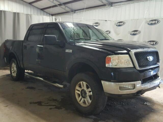 1FTPW145X4KD09025 - 2004 FORD F150 BLACK photo 1