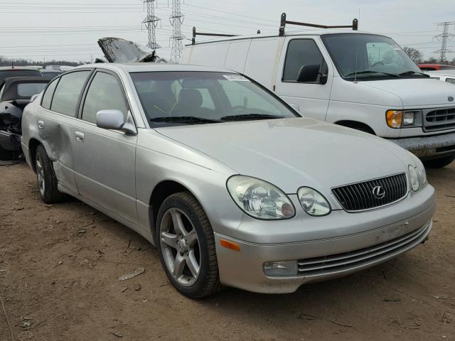 JT8BL69S110007742 - 2001 LEXUS GS 430 SILVER photo 1