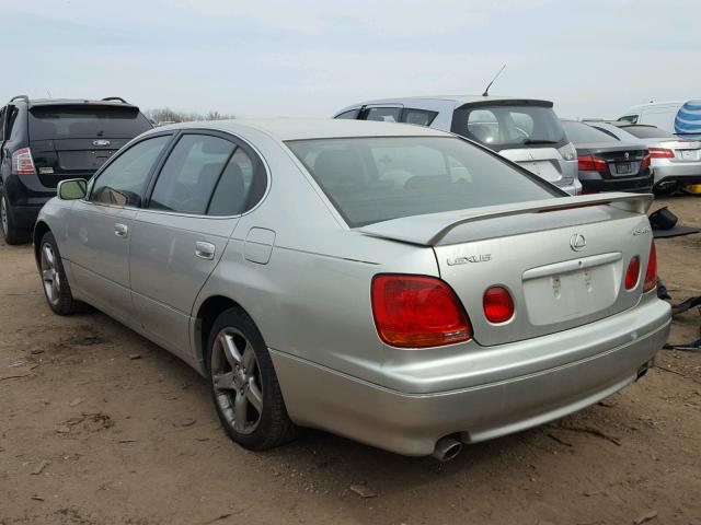 JT8BL69S110007742 - 2001 LEXUS GS 430 SILVER photo 3