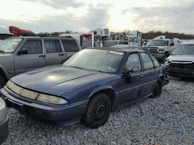 1G2WJ52M2SF214982 - 1995 PONTIAC GRAND PRIX BLUE photo 2