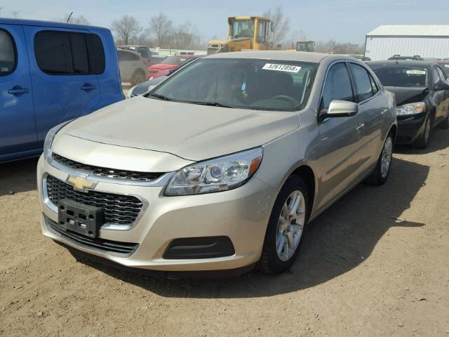 1G11C5SL5FF344874 - 2015 CHEVROLET MALIBU 1LT 银色 照片 2