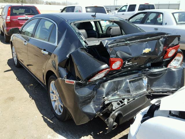 1G1ZE5E7XAF322843 - 2010 CHEVROLET MALIBU LTZ 黑色 照片 3