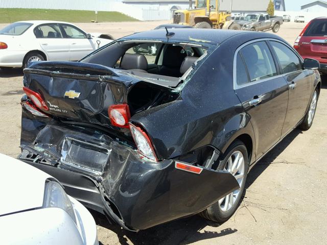 1G1ZE5E7XAF322843 - 2010 CHEVROLET MALIBU LTZ 黑色 照片 4