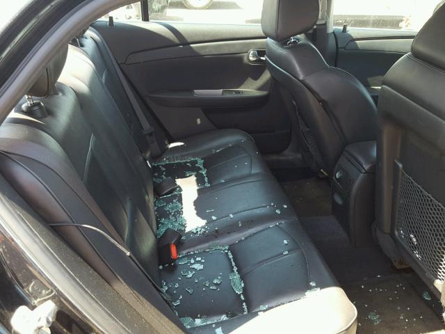 1G1ZE5E7XAF322843 - 2010 CHEVROLET MALIBU LTZ 黑色 照片 6