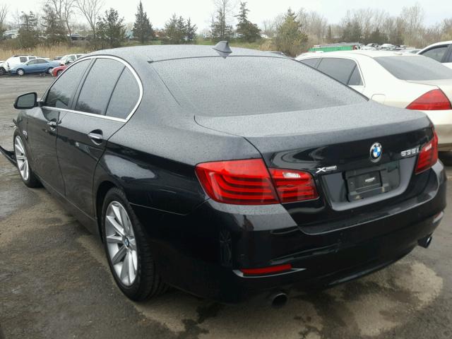 WBA5B3C56ED536330 - 2014 BMW 535 XI BLACK photo 3