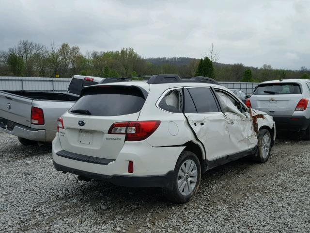 4S4BSBDC9F3361670 - 2015 SUBARU OUTBACK 2. WHITE photo 4