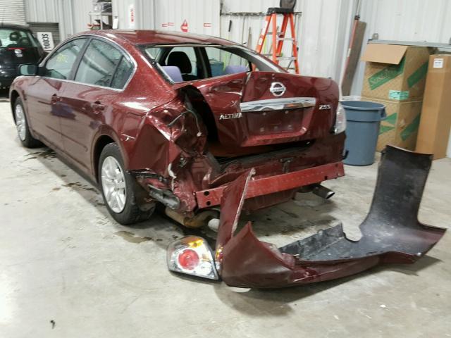 1N4AL2AP1CC201255 - 2012 NISSAN ALTIMA BAS MAROON photo 3