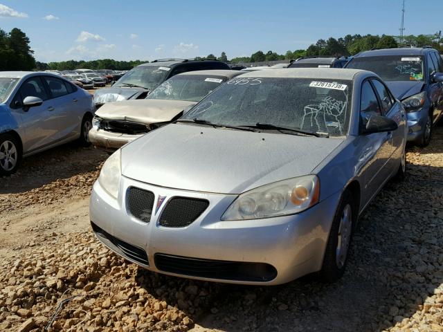 1G2ZF58B974266455 - 2007 PONTIAC G6 VALUE L SILVER photo 2