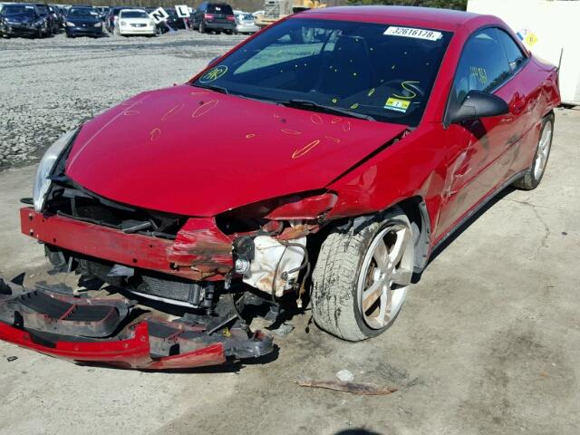 1G2ZM361X64286619 - 2006 PONTIAC G6 GTP RED photo 2