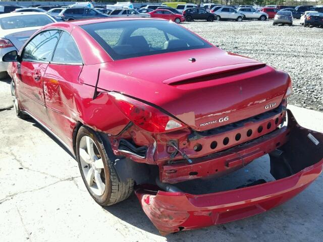 1G2ZM361X64286619 - 2006 PONTIAC G6 GTP RED photo 3