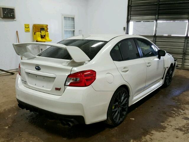 JF1VA2M66J9814590 - 2018 SUBARU WRX STI WHITE photo 4