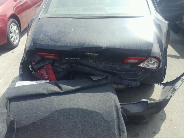 1G1ZC5E00CF379113 - 2012 CHEVROLET MALIBU 1LT 黑色 照片 9