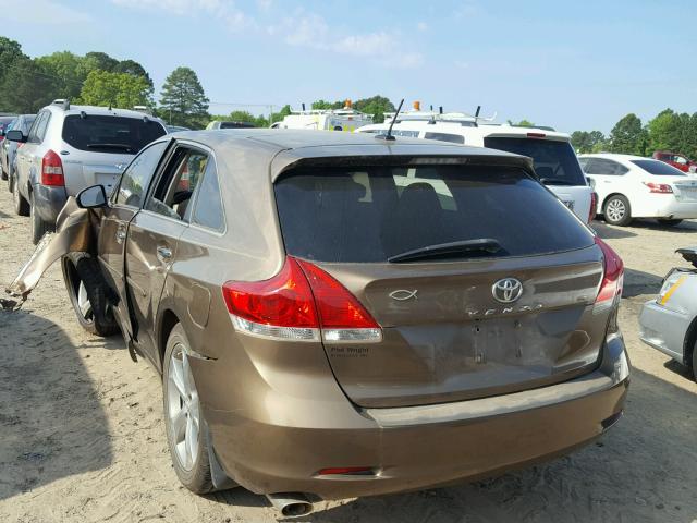 4T3ZK11A19U008146 - 2009 TOYOTA VENZA BASE BROWN photo 3