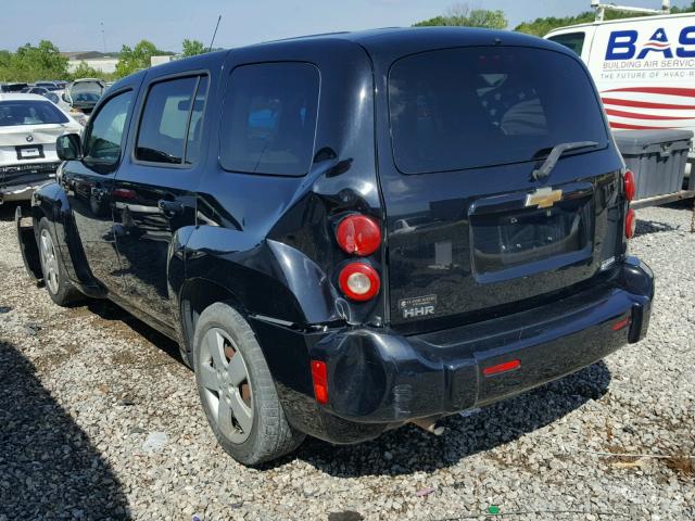 3GNBAADB3AS525062 - 2010 CHEVROLET HHR LS BLACK photo 3