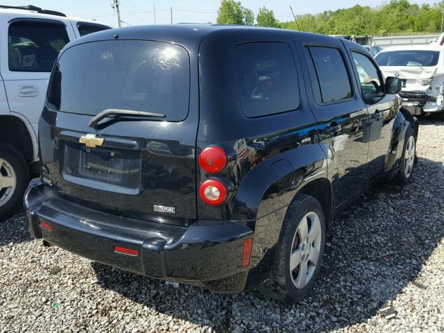 3GNBAADB3AS525062 - 2010 CHEVROLET HHR LS BLACK photo 4