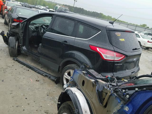 1FMCU0GX3DUC83282 - 2013 FORD ESCAPE SE BLACK photo 3