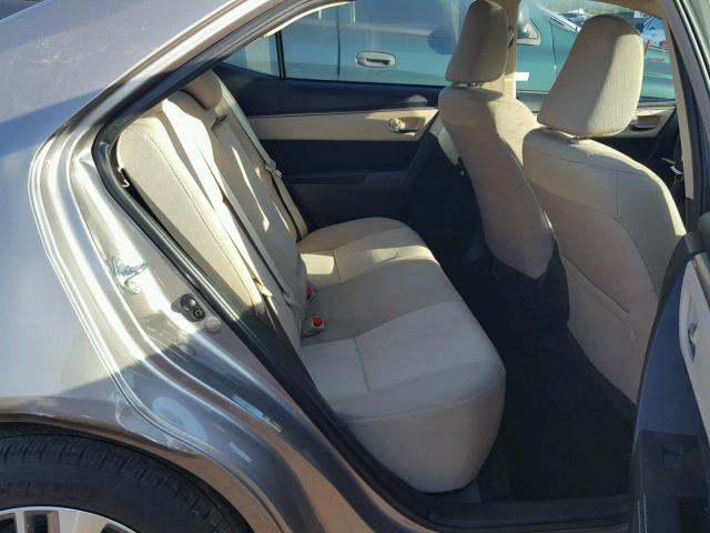 5YFBPRHEXFP253303 - 2015 TOYOTA COROLLA EC 灰色 照片 6