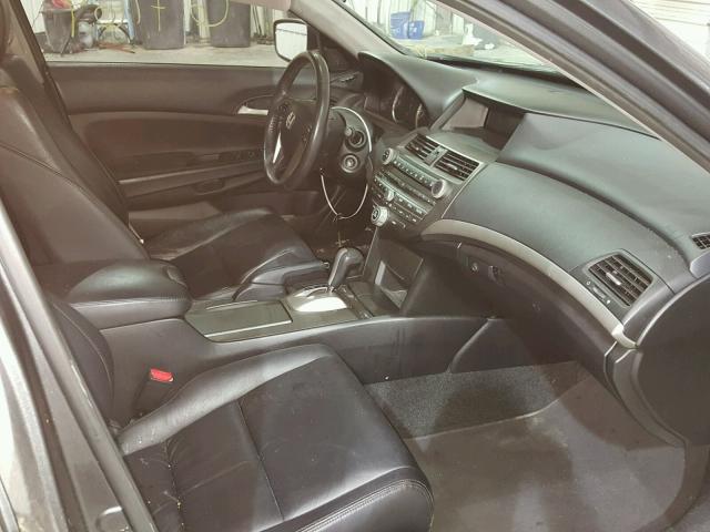 1HGCP2F69CA193202 - 2012 HONDA ACCORD SE GRAY photo 5