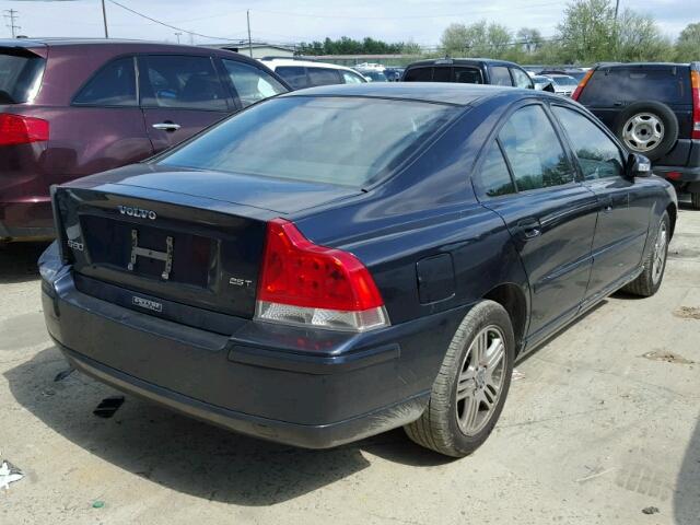 YV1RS592072609732 - 2007 VOLVO S60 2.5T BLUE photo 4