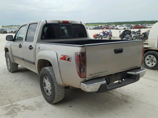 1GCDS43E088188090 - 2008 CHEVROLET COLORADO L TAN photo 3