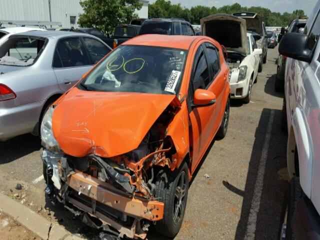 JTDKDTB36C1007815 - 2012 TOYOTA PRIUS C ORANGE photo 2